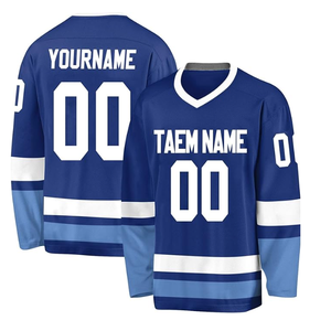 Camisetas de hockey reversibles personalizadas de alta calidad para hombres, camisa de práctica de manga larga, diseño sublimado, ropa de hockey sobre hielo - Product Image 5