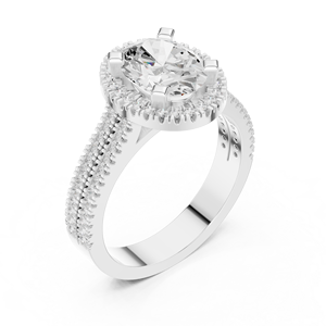 10K Colo Moissanite แหวนสำหรับงานแต่งงาน - Product Image 5