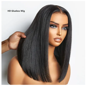 Offre Spéciale élégant Transparent pour dentelle avant longue droite perruques de cheveux vierges les plus populaires chinois en vrac cheveux humains 250% densité - Product Image 3