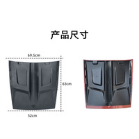 LUMA New ABS Off-road Hood Decoration Protective Cover Accessoires pour Suzuki Jimny Sierra JB64 JB74 JC74