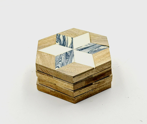 Posavasos de Madera Elegantes con Acabado Multicolor, Decoración para el Hogar, Hoteles y Restaurantes, Venta al por Mayor al Mejor Precio - Product Image 5