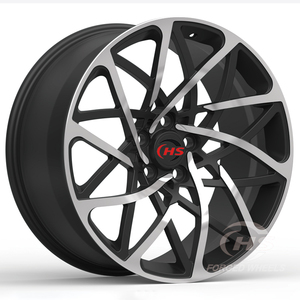 Rines Forjados Personalizados para Auto Deportivo, 22x9.5 20x9.5J, Negro Mate con Acabado Mecanizado, 5*120, para <span class=keywords><strong>Land</strong></span> <span class=keywords><strong>Rover</strong></span> Range <span class=keywords><strong>Rover</strong></span> - Product Image 1