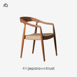 Custom Handmade Outdoor Dining <b>Chair</b> with Solid Teak Wood Durable Rope & Rattan for Hotel and Living Room Furniture - Product Image 2