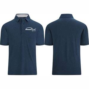 Polos de hombre con logotipo bordado personalizado de algodón 100% de alta calidad - Product Image 6