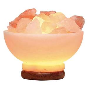 Lámparas decorativas naturales de sal del Himalaya de Pakistán, bloque del Himalaya, azulejo de ladrillo rosa, piedra de rocas para decoración de edificios - Product Image 3