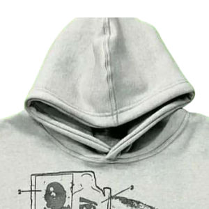 Sudadera con capucha de 100% algodón personalizada para hombres y mujeres, diseño de logotipo bordado y serigrafiado para invierno - Product Image 2