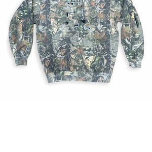 Sudadera con Capucha de Camuflaje Estampado Digital Completo para Invierno, Estilo Urbano, con Bolsillo Canguro, de Forro Polar Suave, Personalizable con Logotipo, de Fabricante - Product Image 4