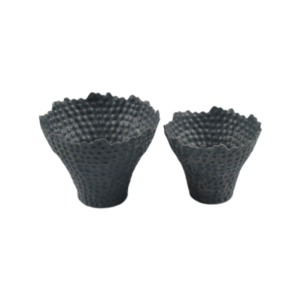 Jardinières Design Moderne avec Pots de Fleurs Colorés et Peints Bleu Ciel Idéal pour la Conception Décorative de Jardin - Product Image 5