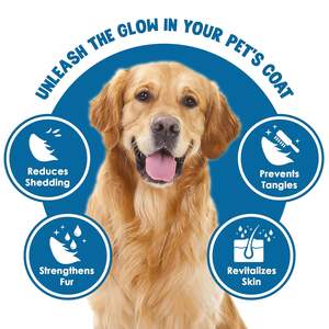 หวีแต่งขนสัตว์อย่างดีสำหรับสุนัขและแมวหวีสไตล์เรียบง่ายพร้อมที่จับยางกำหนดขนาดได้เองวัสดุสแตนเลสและพลาสติก ABS - Product Image 4