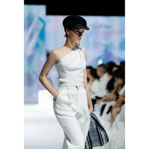 Haut de pétale élégant pour femmes Blouses bas prix en stock Vietnam vêtements OEM Enzo Leo vêtements de mode de haute qualité - Product Image 3