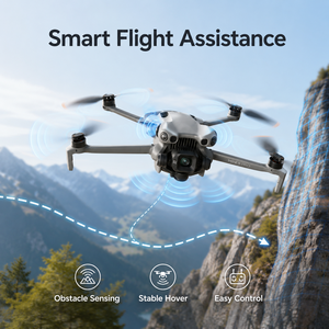 Mini Dron con Cámara Plegable 5 Pro con Imágenes Aéreas Estabilizadas y Detección de Obstáculos para Fotografía de Viajes - Product Image 4