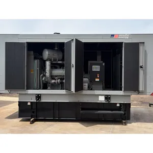Generador Industrial Diésel Trifásico Usado de 500kW, Salida 277/480V, Atenuado Acústicamente, para Respaldo de Energía Comercial - Product Image 3