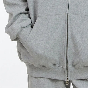 Sudadera con Capucha para Hombre, Mangas Largas con Cierre de Cremallera, Diseño de Alta Calidad para Compradores al por Mayor, con Bolsillos Laterales y Cordones para la Capucha 2026 - Product Image 3