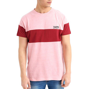 T-shirts personnalisés pour hommes en coton et fibre de bambou avec logo brodé, été, haute qualité, séchage rapide, respirant, manches courtes, vêtements décontractés - Product Image 1