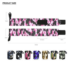 Muñequeras de Neopreno Personalizadas para Levantamiento de Pesas con Soporte Antideslizante para Entrenamiento - OEM Disponible - Product Image 4