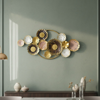Nouvelle décoration murale en métal traditionnelle en fonte, avec message motivant, pour la maison, le bureau, le salon, la chambre à coucher