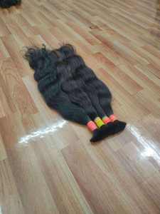 Factory Price Raw South Indian <b>Body</b> <b>Wave</b> Bulk Human Hair for Wholesale Business Available At Reasonable Price - Product Image 3