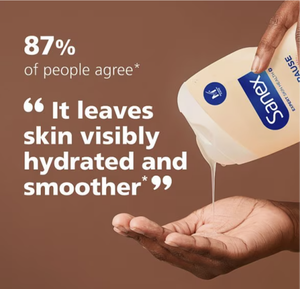 Gel douche Sanex Expert Skin Health+ Ménopause 450ml, nettoyant corporel, vente en gros au Royaume-Uni - Product Image 3