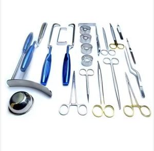 Ensemble d'instruments chirurgicaux de réduction mammaire de qualité supérieure, 21 pièces, acier inoxydable allemand de qualité chirurgicale, manuel, réutilisable, CE, par Mediva - Product Image 1