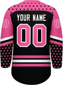 Maillot de Hockey sur glace sublimé hommes personnalisé à manches longues séchage rapide uniforme OEM Teamwear usine fournisseur en gros 2025 - Product Image 2