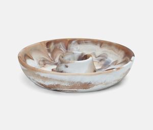 Bol à salade en résine d'ange personnalisé - Fait à la main, durable, décoration moderne pour la maison - Product Image 3