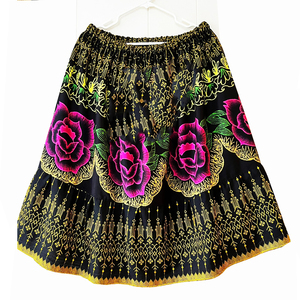 Pohpei Islander estilo faldas casuales para mujeres Micronesia Guam Marshall Hawaii Mumu bordado venta al por mayor vestido de baile diseño - Product Image 6