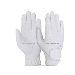 Guantes ecuestres con pantalla táctil para mujer, guantes de poliéster con carcasa de cuero, el mejor agarre, ligeros, Palm Tech, para montar a caballo, venta al por mayor - Product Image 2