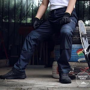 Pantalon de travail de moto d'été pour hommes tissu Cordura quatre jeans d'équitation respirant résistant à l'usure résistant aux chutes de protection - Product Image 6