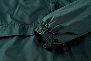 Veste coupe-vent légère en toile personnalisée OEM 2026 pour homme, col montant, style décontracté printemps, style urbain - Product Image 4