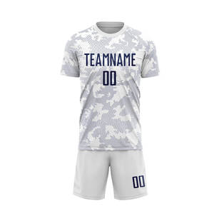 Uniforme de Fútbol para Hombre, Ligero, de Manga Corta, Secado Rápido, Transpirable, Última Novedad en Ropa Deportiva, Colores Personalizables - Product Image 2