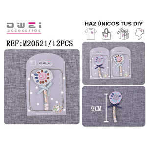 Broches de mode élégantes et uniques 12u/c fabriquées à la main Pièces de conception uniques pour les amateurs d'accessoires de mode - Product Image 1
