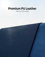 Tapis de souris en cuir de grande taille XL, imperméable, pour écrire, épaisseur 3 mm, style d'impression par sublimation, utilisation au bureau, FuDing LMP-042-Y