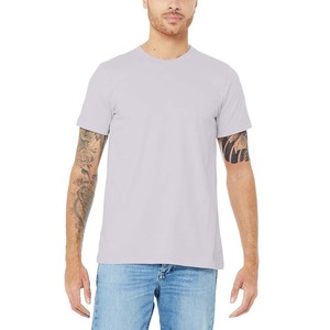 Camiseta de lona bella personalizada unisex, camisetas de manga corta con logotipo impreso, precio al por mayor, fabricante - Product Image 2