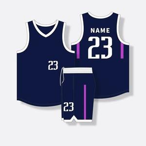 Service OEM tendance Respirant Personnalisé Nom de l'équipe Logo Numéro Impression Sublimation Maillot de basket-ball pour hommes Uniforme de basket-ball - Product Image 5