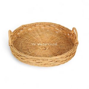 Bandeja de Ratán Hecha a Mano al por Mayor de Vietnam para Servir y Decoración del Hogar, Mercado de Exportación de Vietnam - Product Image 3