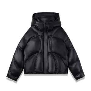 Chaqueta informal a prueba de viento de invierno para exteriores, Abrigo con capucha cálido, ropa de trabajo urbana, ropa de nieve para mujer, chaquetas para hombre al por mayor - Product Image 1