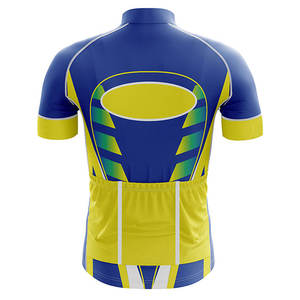 Ensemble de maillot de cyclisme respirant personnalisé à prix raisonnable uniforme de cyclisme unisexe avec caractéristique de taille supérieure - Product Image 4