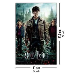 Póster de Pared de Harry Potter y las Reliquias de la Muerte 7 Hecho de Papel - Product Image 5