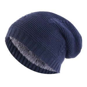 Nuevos Gorros de Invierno Unisex de Moda, Gorro de Punto con Forro de Piel Sintética, Adecuado para Esquiar al Aire Libre, Gorro de Punto Cálido para Hombres y Mujeres - Product Image 1