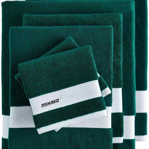 Serviettes en coton de qualité supérieure 2026, couleur personnalisée, serviettes de bain en coton pour hôtel, stock de serviettes en provenance du Pakistan, service OEM, design personnalisé - Product Image 5