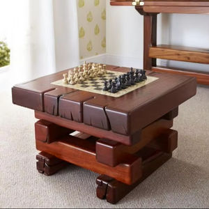 ชุดหมากรุกขนาดใหญ่บอร์ดพับได้สำหรับเล่นเกมหมากรุกชุดหมากรุกทำจากไม้ออกแบบได้ตามต้องการหรูหราใช้งานได้จริงสำหรับชีส - Product Image 1