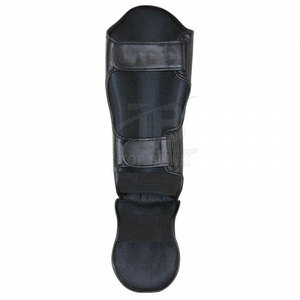 Espinillera de boxeo MMA de calidad premium unisex hecha de cuero de la mejor calidad para protección producto de alta calidad - Product Image 4