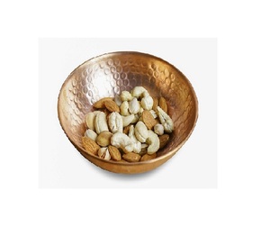 Bol de service en cuivre au design moderne élégant pour la maison hôtel Restaurant bol à Fruits décorer couleur or à vendre - Product Image 5