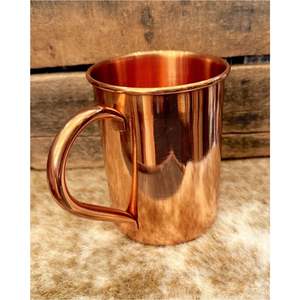 Mug à Moscow Mule en cuivre antique de luxe |   Chope à bière en métal martelé |   Tasse à café en acier inoxydable à double paroi, personnalisable, articles de bar - Product Image 2