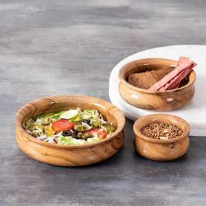 An incredible wooden bowl highly <b>used</b> at restaurants and homes for daily home and kitchenware uses - Product Image 4