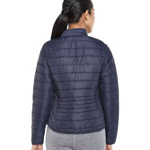 Chaqueta acolchada de burbujas de Invierno para mujer de talla XL personalizada de alta calidad, diseño de punto transpirable relleno de algodón más vendido - Product Image 3
