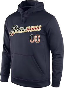 Full-Custom Trendy Winter Hooded Sweatshirt for <b>Men</b> and Women 100% Cotton Digital Printing Soft & Fashionable with Pockets - Product Image 2