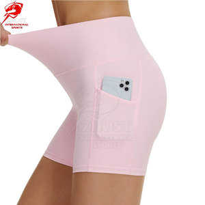 Shorts de yoga les plus vendus, taille haute, pour l'entraînement, le vélo, la course à pied, le fitness, tissu respirant et extensible - Product Image 4