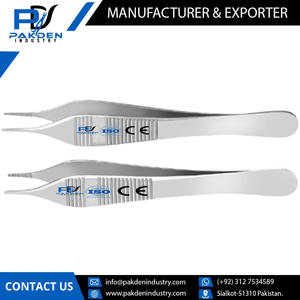 Servicio OEM personalizado Último diseño Adson Micro fórceps Fuente de alimentación manual de acero inoxidable alemán Logotipo personalizado - Product Image 5