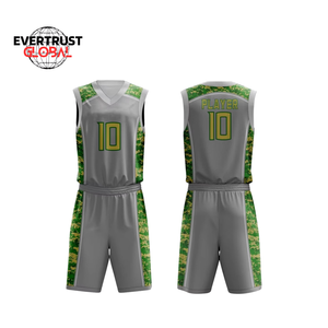 Uniforme de Baloncesto Unisex Ligero de Alta Calidad, Diseño de Logotipo Personalizado Impreso, Transpirable, de Secado Rápido, Antibacteriano, Talla Grande - Product Image 6